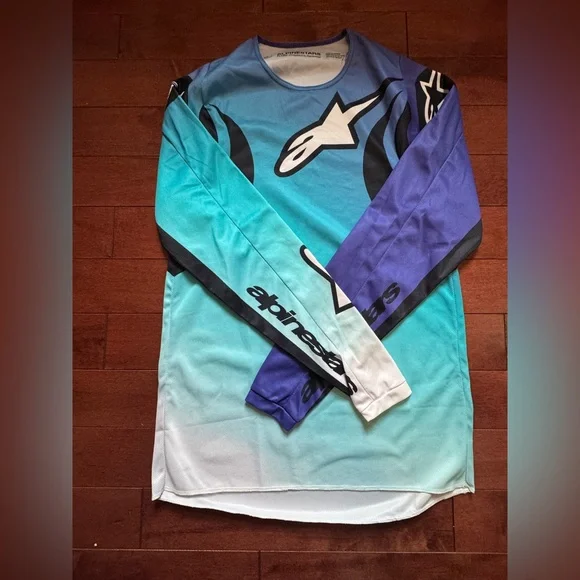 AlphineStars Stella Fluid Women’s Moto Jersey - Picture 3 of 6